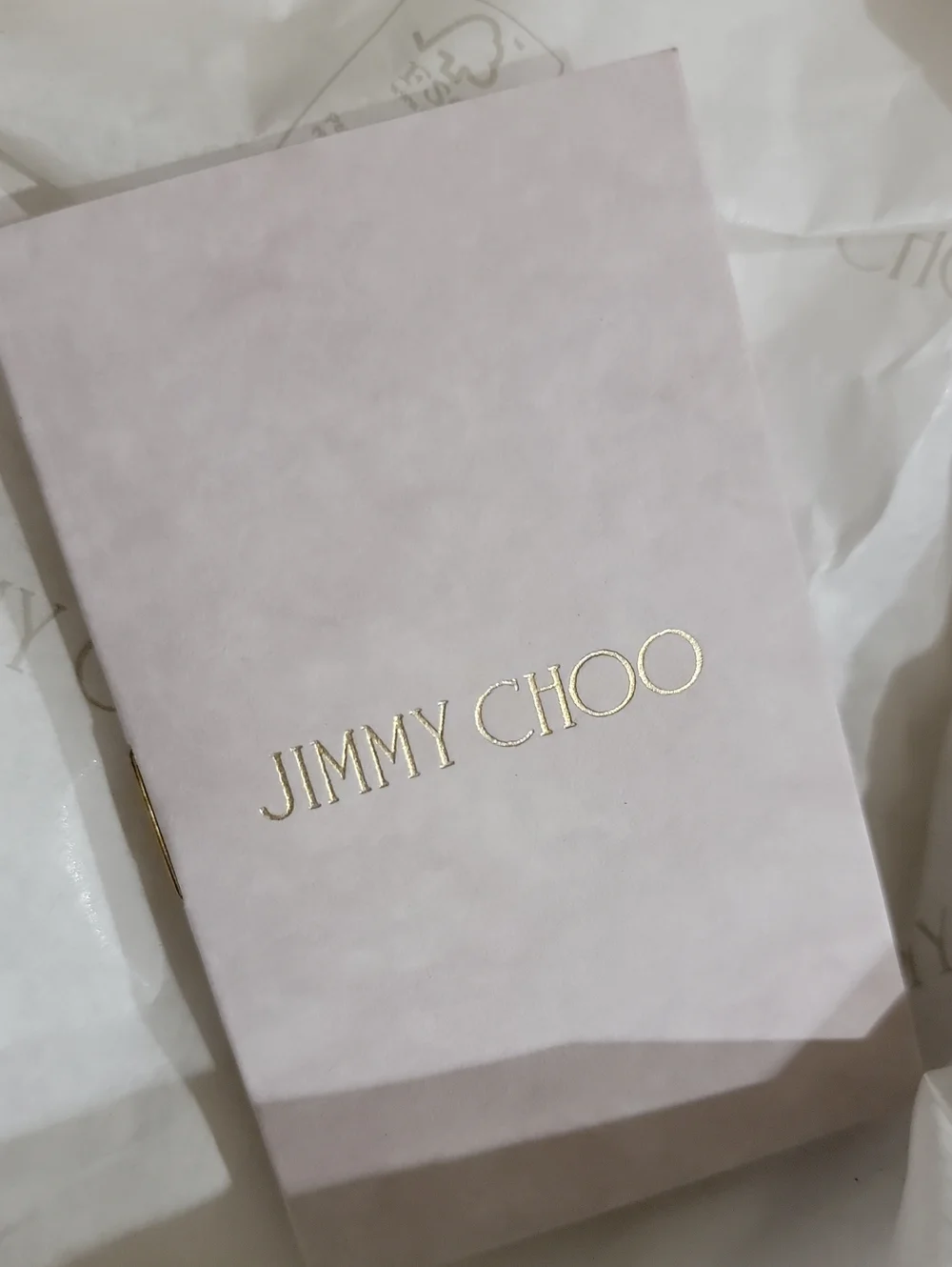Jimmy Choo Anise 94 Pale Pink Card 9.5